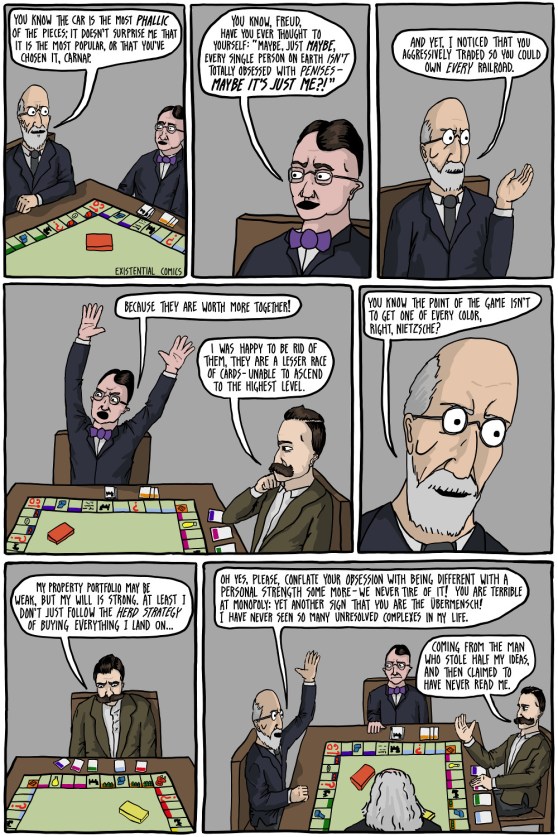 German Philosophers play Monopoly. YOU WON'T BELIEVE WHAT HAPPENS NEXT!