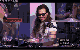 The drumroll at the end of the internet