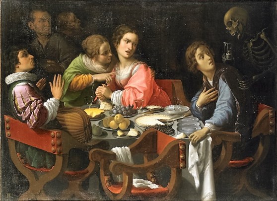 Death comes to the table, by Giovanni Martinelli
