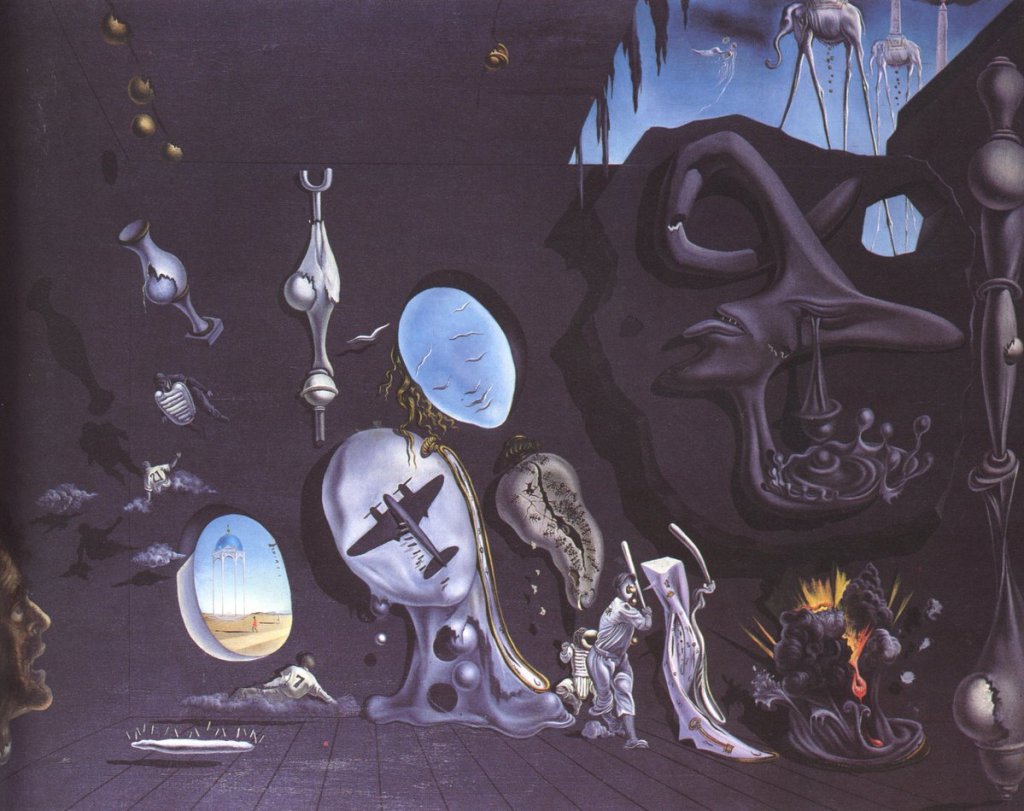 Salvador Dali Melancholy Atomic