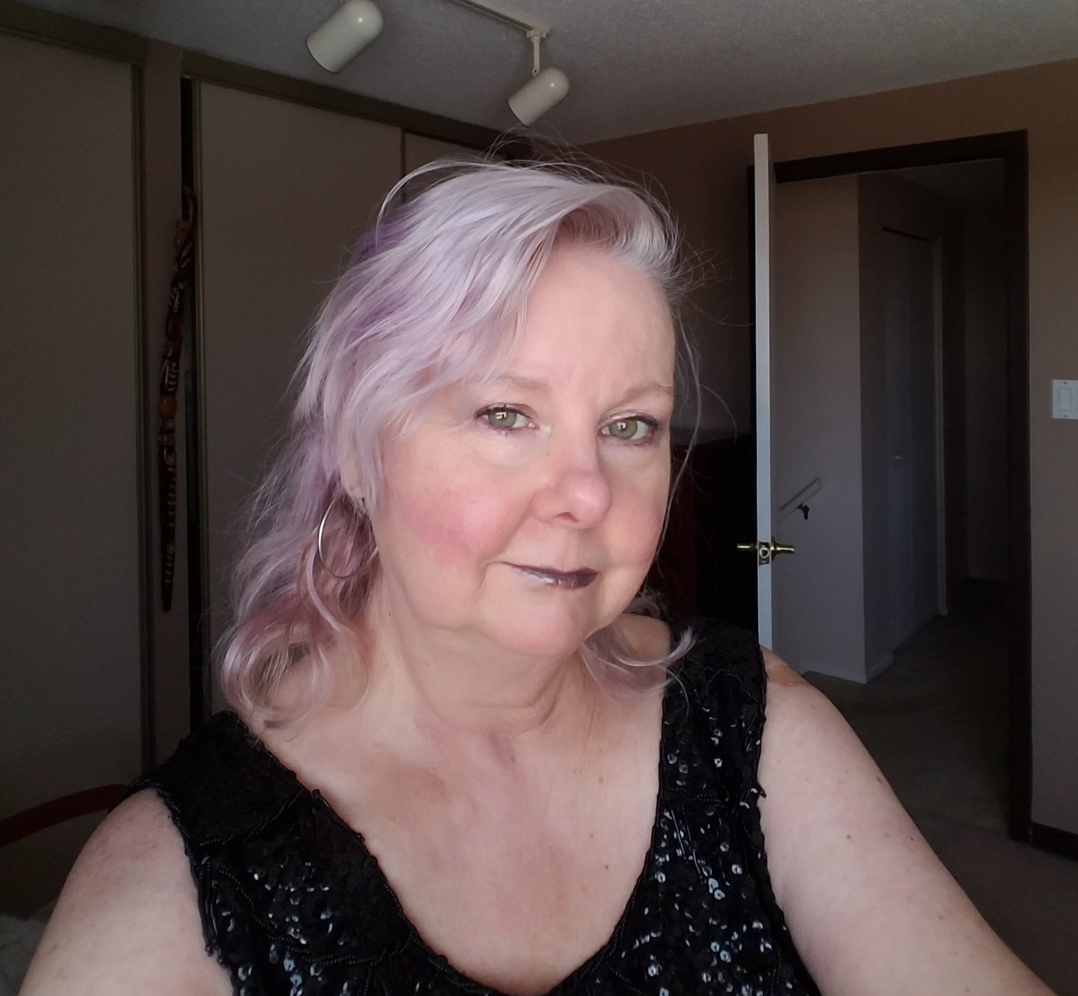 Post-Jab Selfie Hair courtesy of Ottawa weather. Fucking Ottawa.